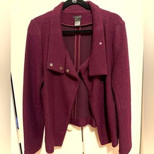 Purple/Maroon Ann Taylor Blazer/Jacket
